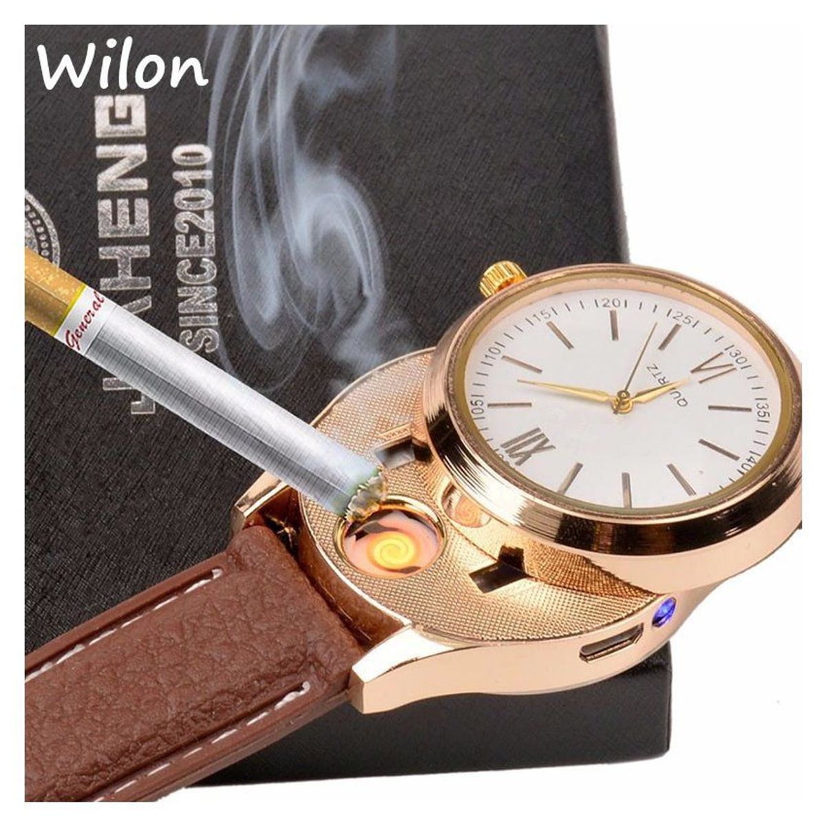 GENERICO - Reloj encendedor de hombres reloj deportivo