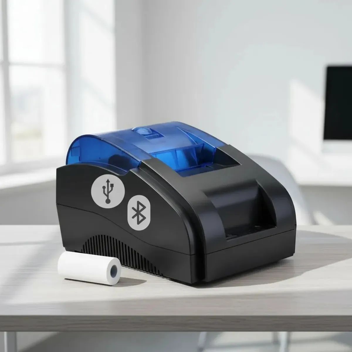 JPSYSTEMS - Impresora Térmica de tickets POS Escritorio 57mm 58mm USB Bluetooth