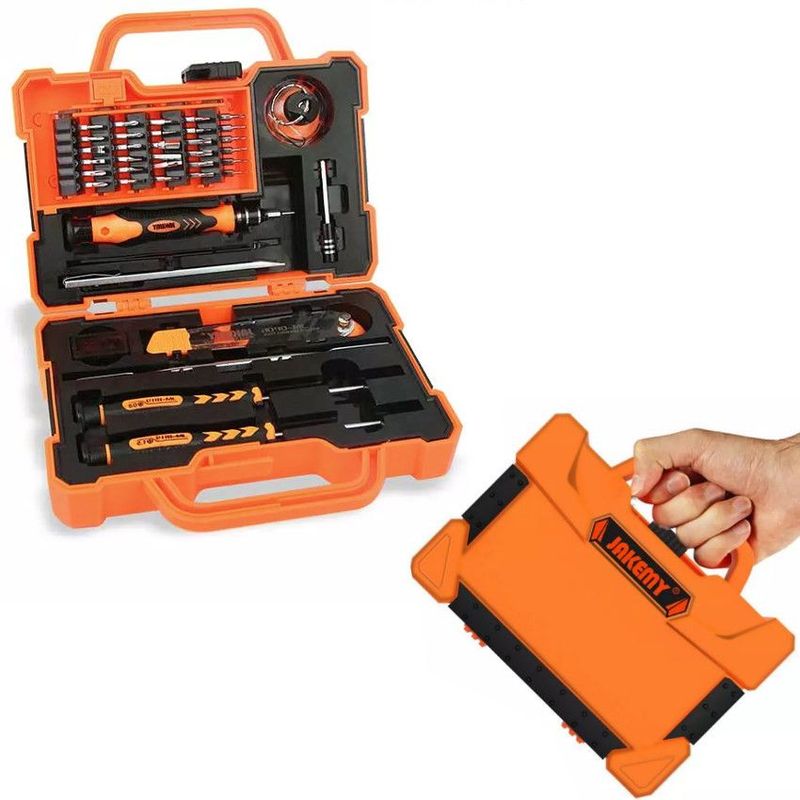 JAKEMY - Juego desarmadores precision laptop cell torx macbook iphone  maletin