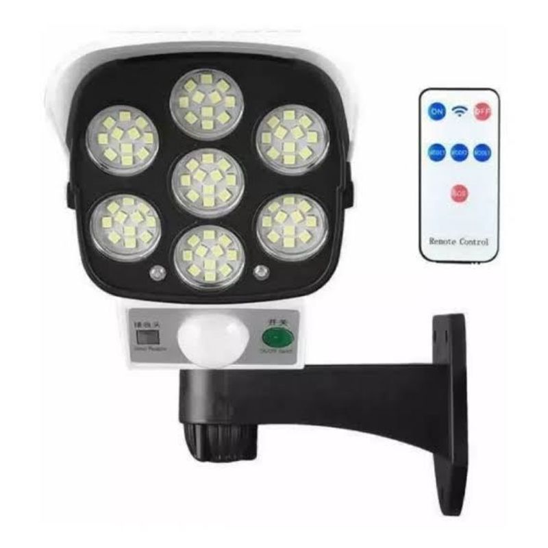 OEM - Reflector Solar LED Sensor de Movimiento Tipo Camara de Seguridad