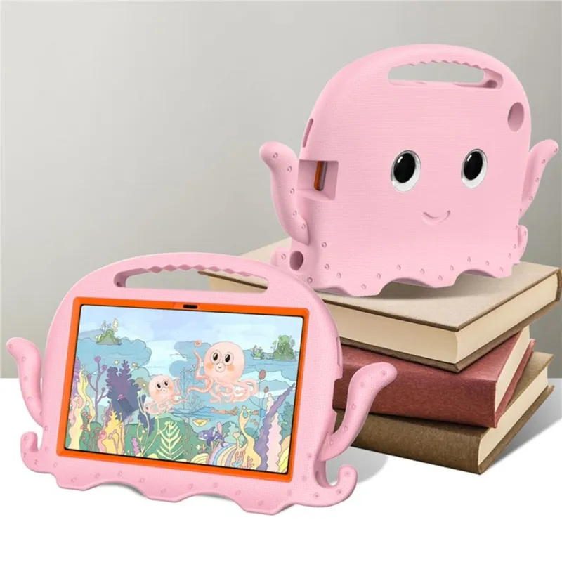 GENERICO - Funda de Goma con Diseño para Tablet Lenovo M10 Plus 3ra Gen Rosado