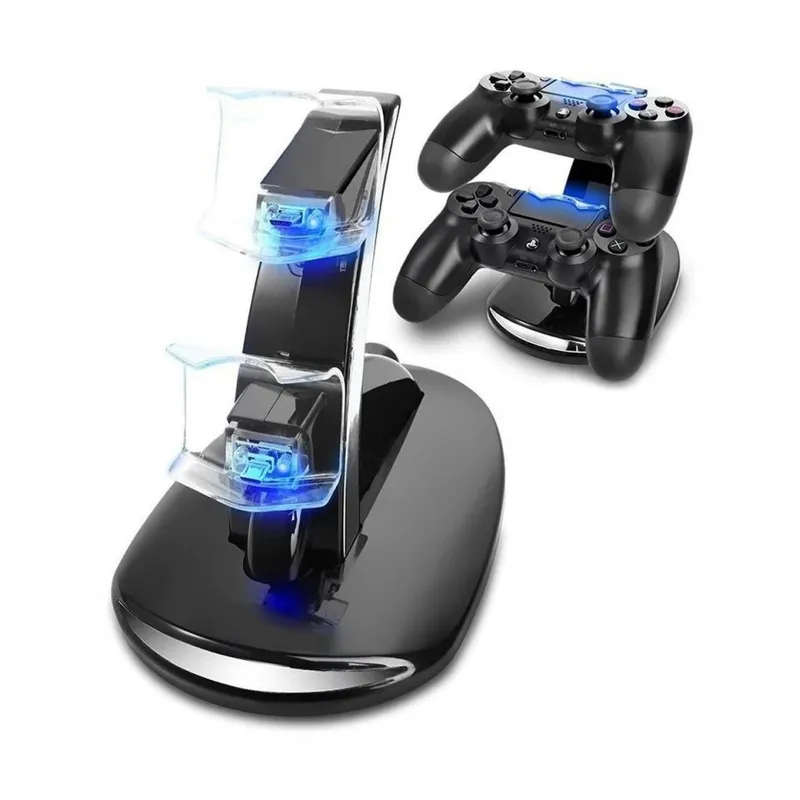 GENERICO - Cargador Mando Ps4 Slim Play Station Dual Shock 4 Charger.