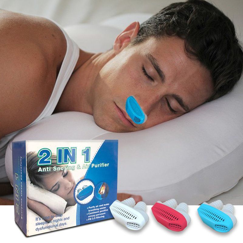 JOEM - Anti ronquido purificador nasal higiénico aire relax filtro