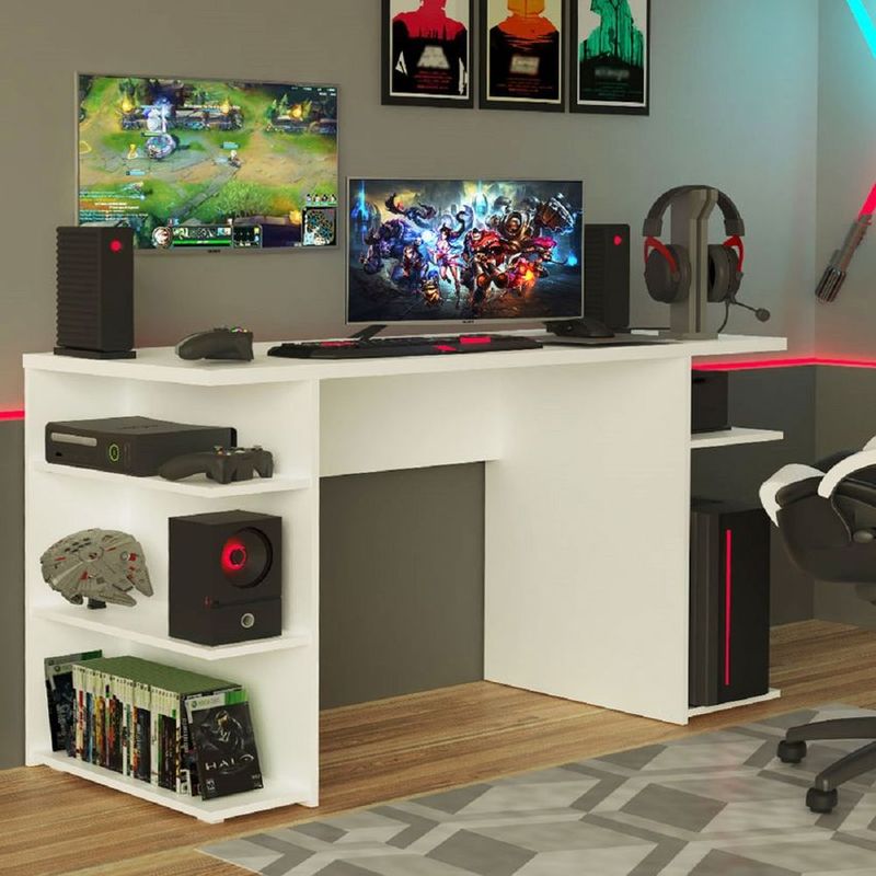 MADESA - Escritorio Gamer Moderno para PC y Consola