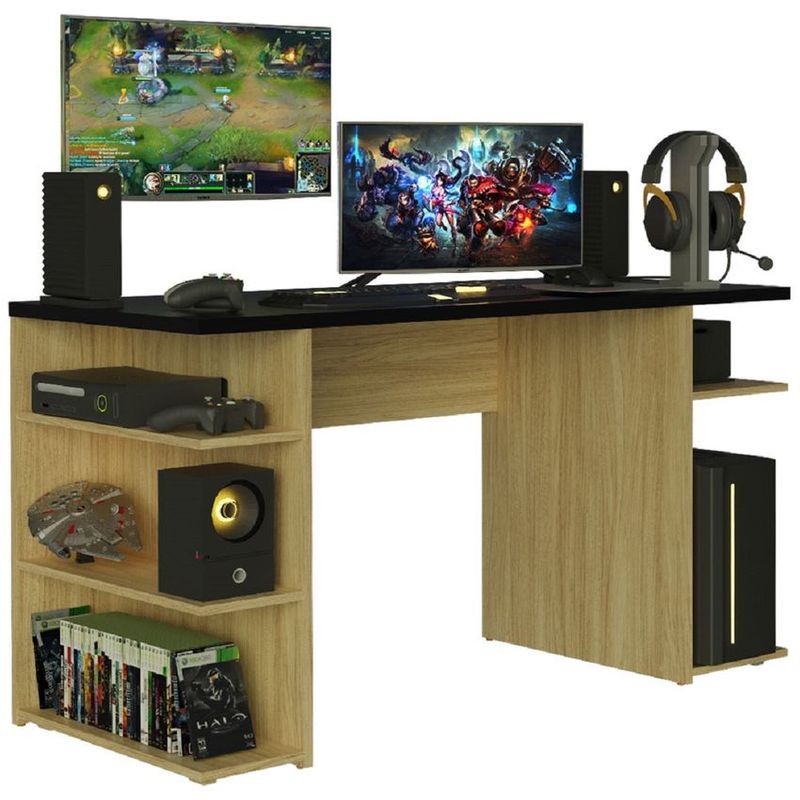 MADESA - Escritorio Gamer Moderno para PC y Consola