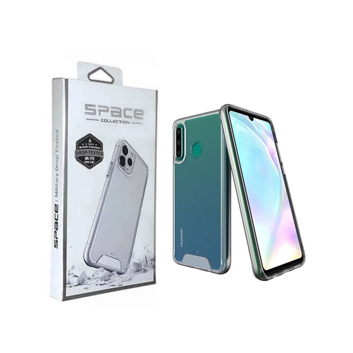 SPACE - Case Space Anticaida Huawei P30 Lite Transparente