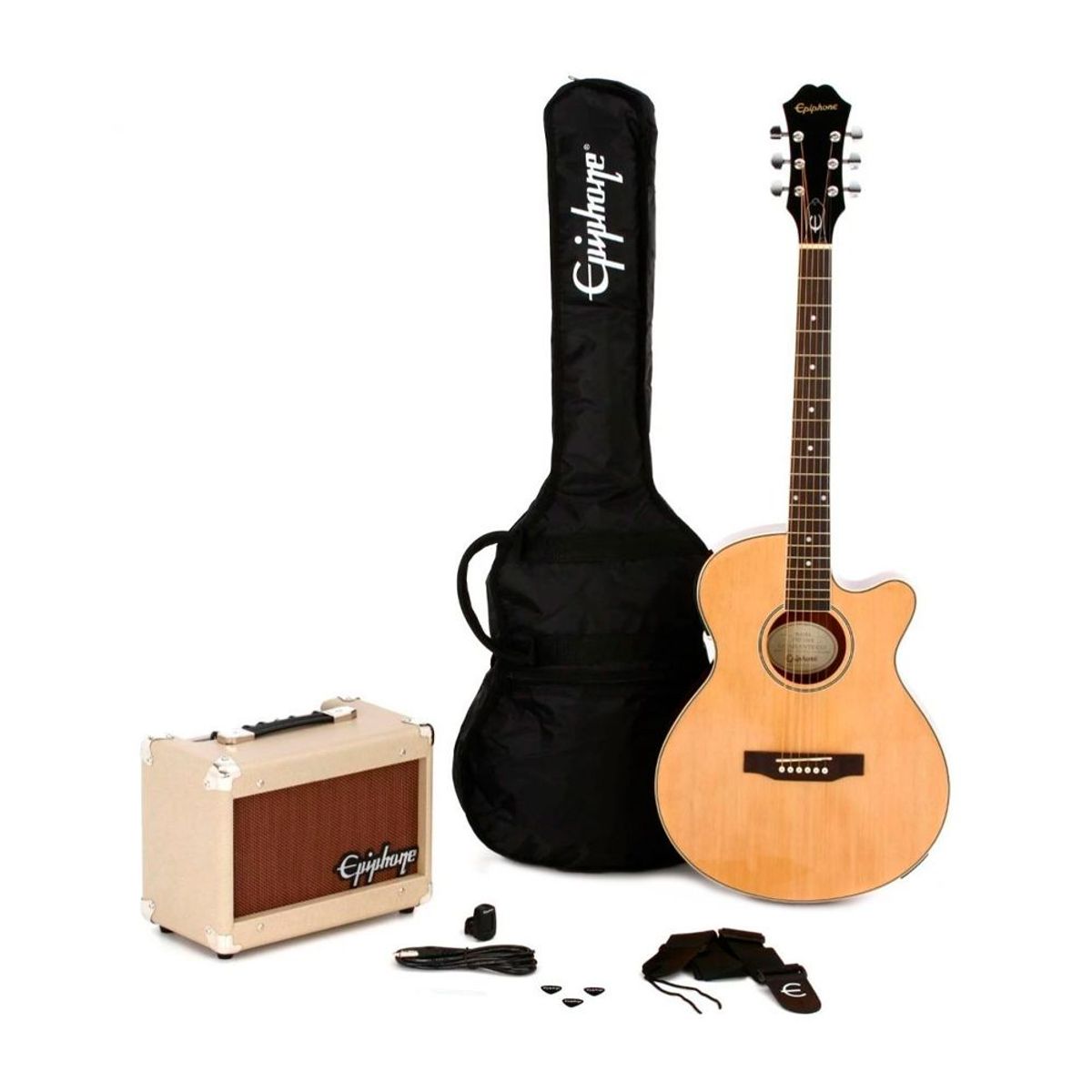 EPIPHONE - Pack de Guitarra - EPIPHONE - PR-4E - PPGR-EEP4NACH1.