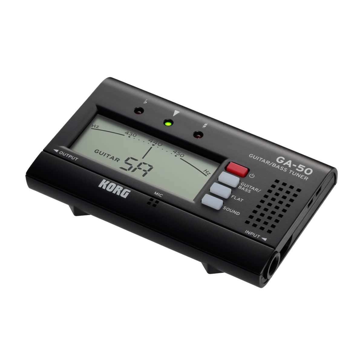 KORG - AFINADOR GUITAR/BASS KORG GA-50 NEGRO