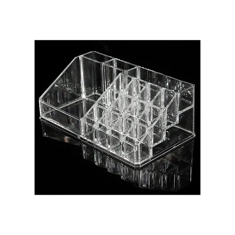 GENERICO - Organizador acrilico de maquillaje compartimientos