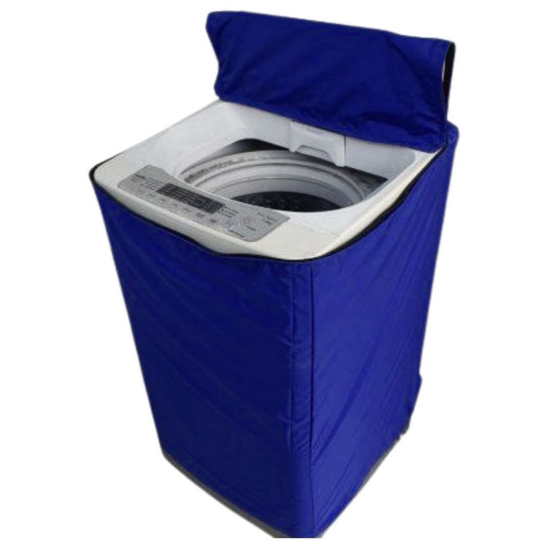 GENERICO - Funda / Lavadoras Lona Grueso 10 - 15kg Azulino