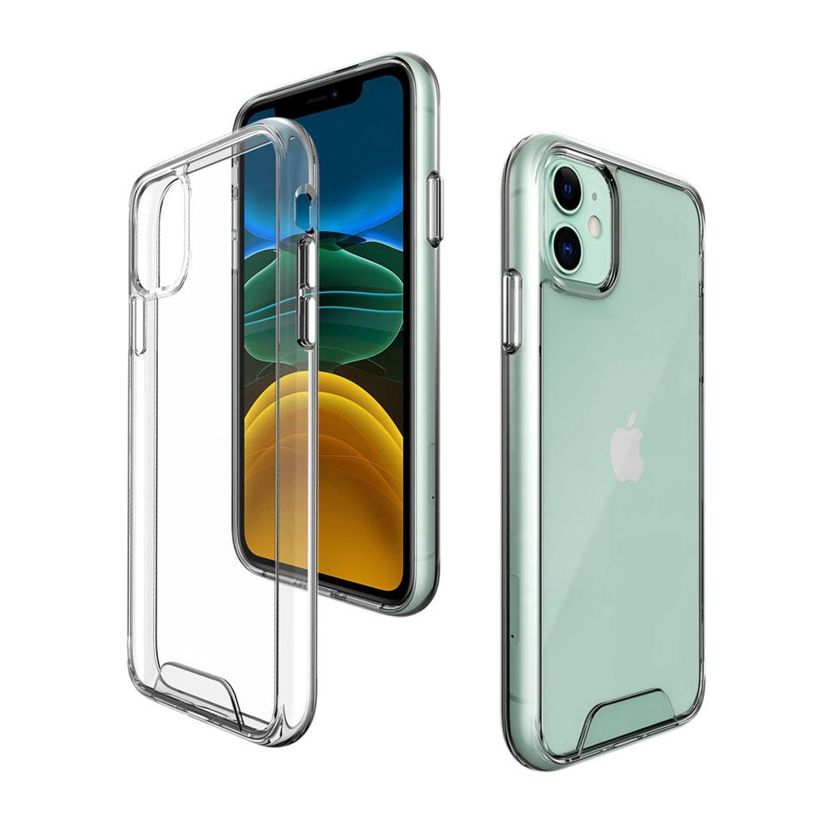 SPACE - Case Space Anticaida iPhone 11 Transparente