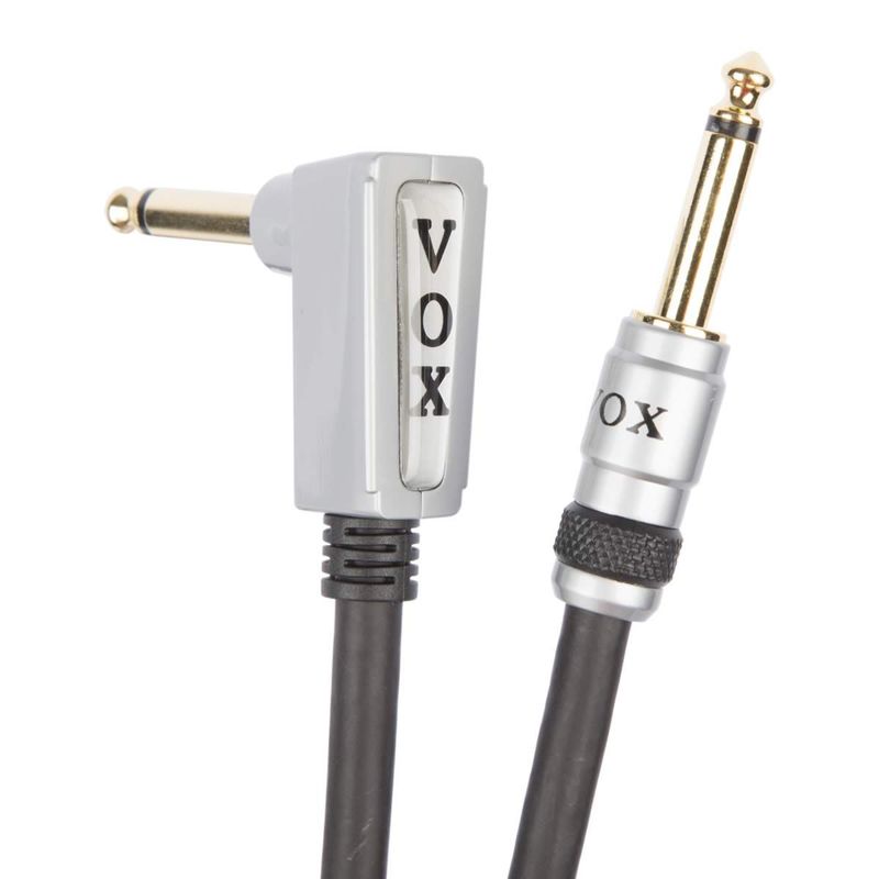 VOX - CABLE DE TELA PARA GUITARRA ELECTRICA VOX VGC-19 NEGRO