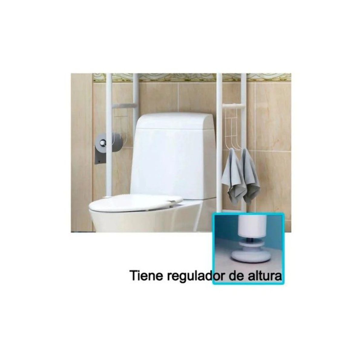 GENERICO - Estante de baño 3 niveles