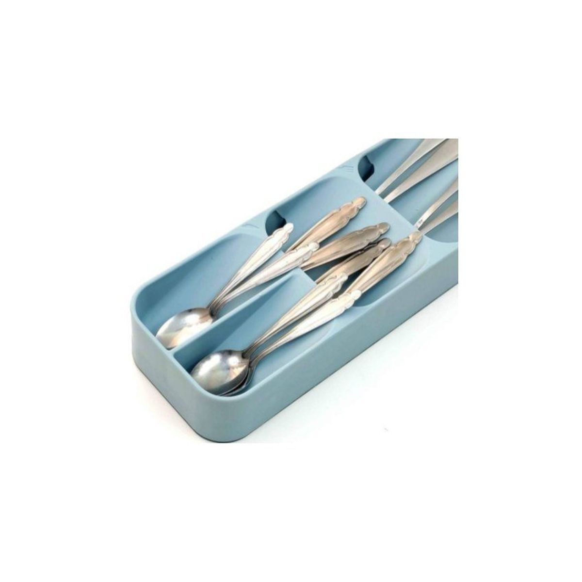 GENERICO - Organizador de utensilio de cocina - celeste