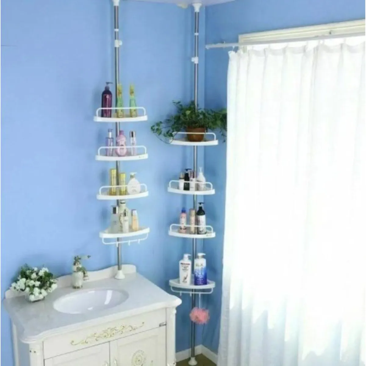 GENERICO - Estante  esquinero para ducha  de baño calidad