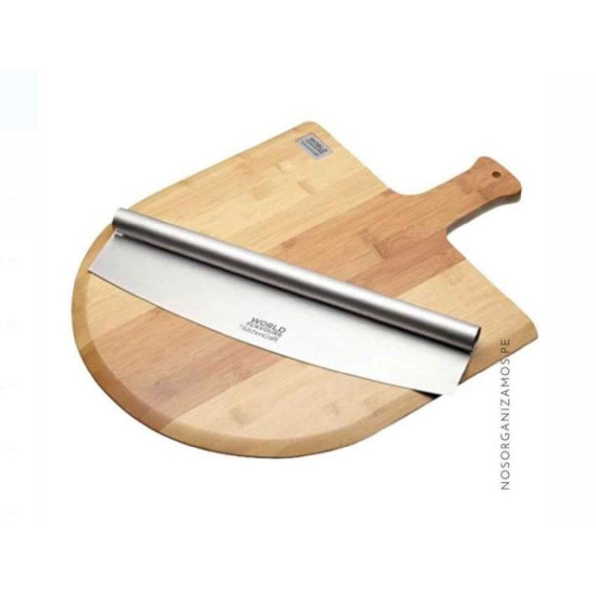 GENERICO - Tabla para pizza + cortador de calidad