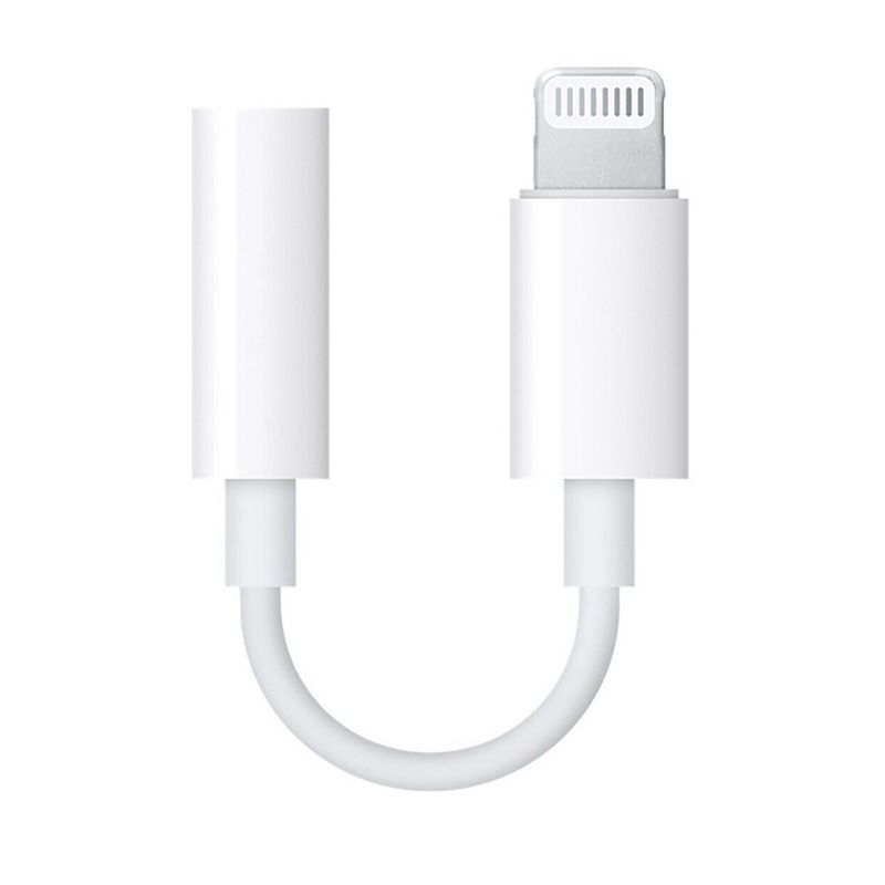 GENERICO - Apple - Adaptador Lightning a Jack 3.5 mm Modelo A1749