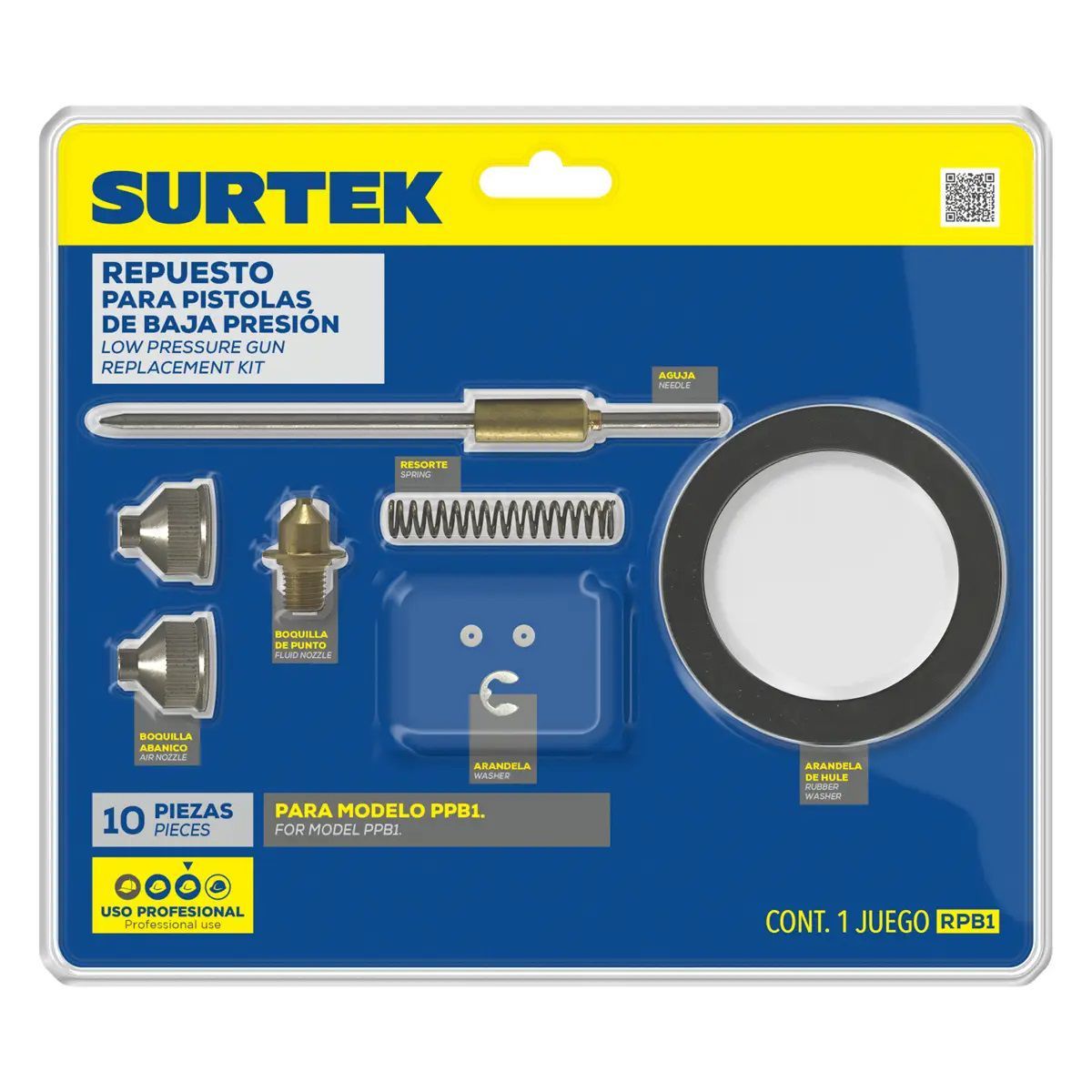 SURTEK - REPUESTO PARA PISTOLA PPB1 SURTEK - SURTRPB1