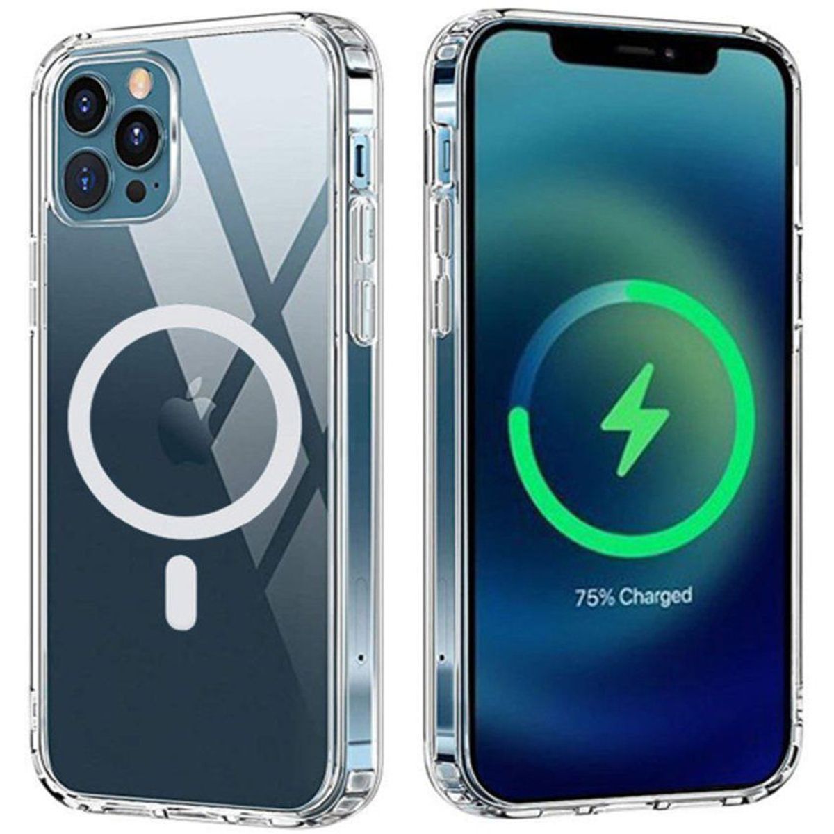 CASE - Funda clear case magnetico iphone 12 Pro Max - transparente