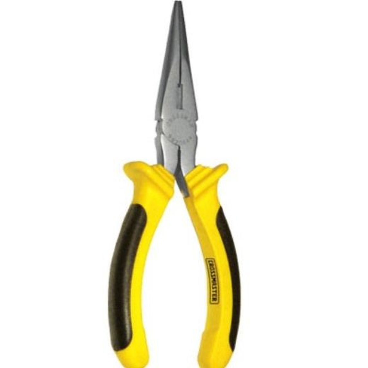 GENERICO - Alicate de Punta 6.1/2" Crossmaster 9970644  -  Amarillo / Negro