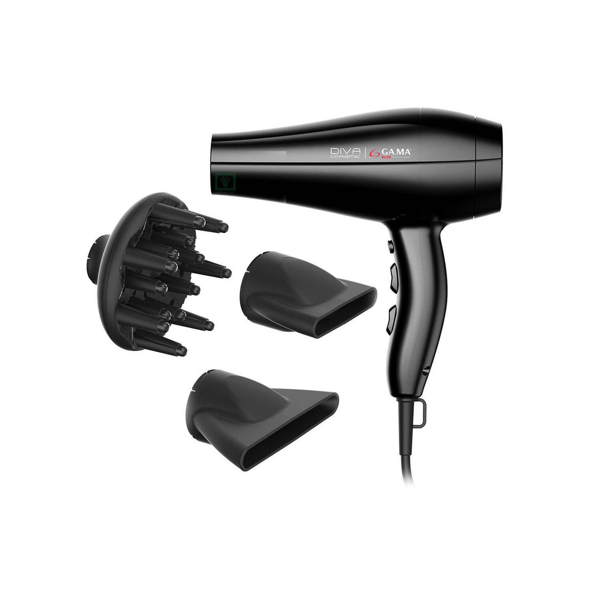GAMA - Secadora profesional diva ceramic ion 2300watts