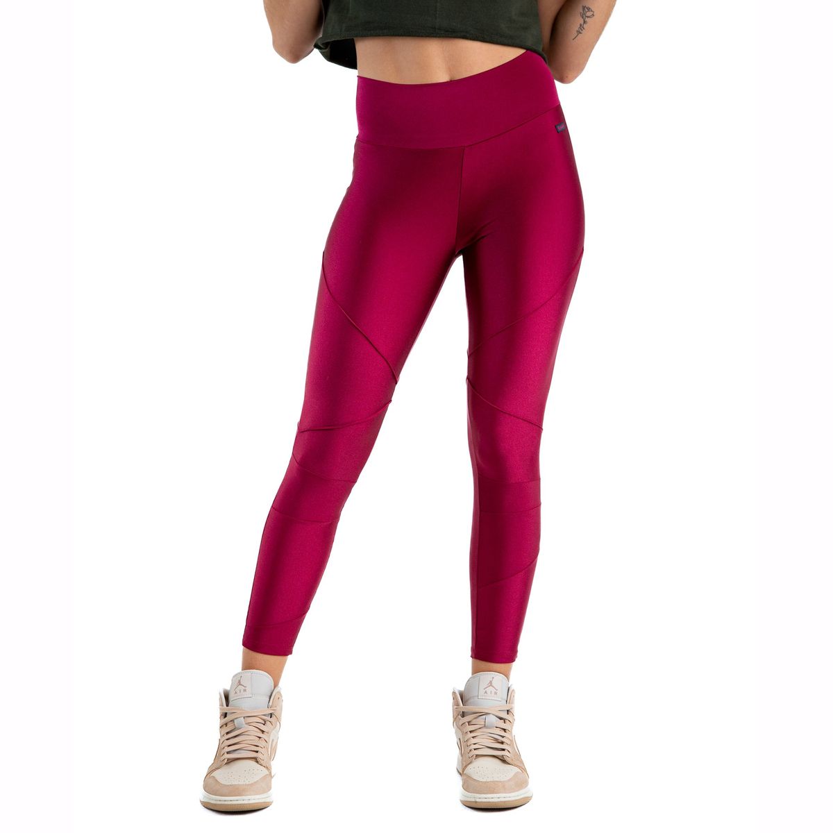 KINETIX - Leggings Malla Kinetix Futuristic Mujer Adulto Lycra Guinda