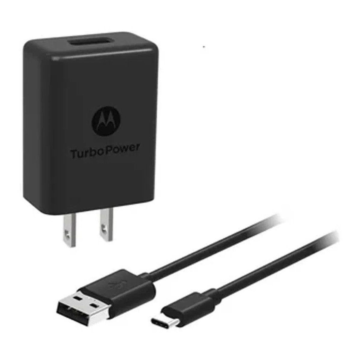 MOTOROLA - Cargador motorola turbo power usb - c original - negro