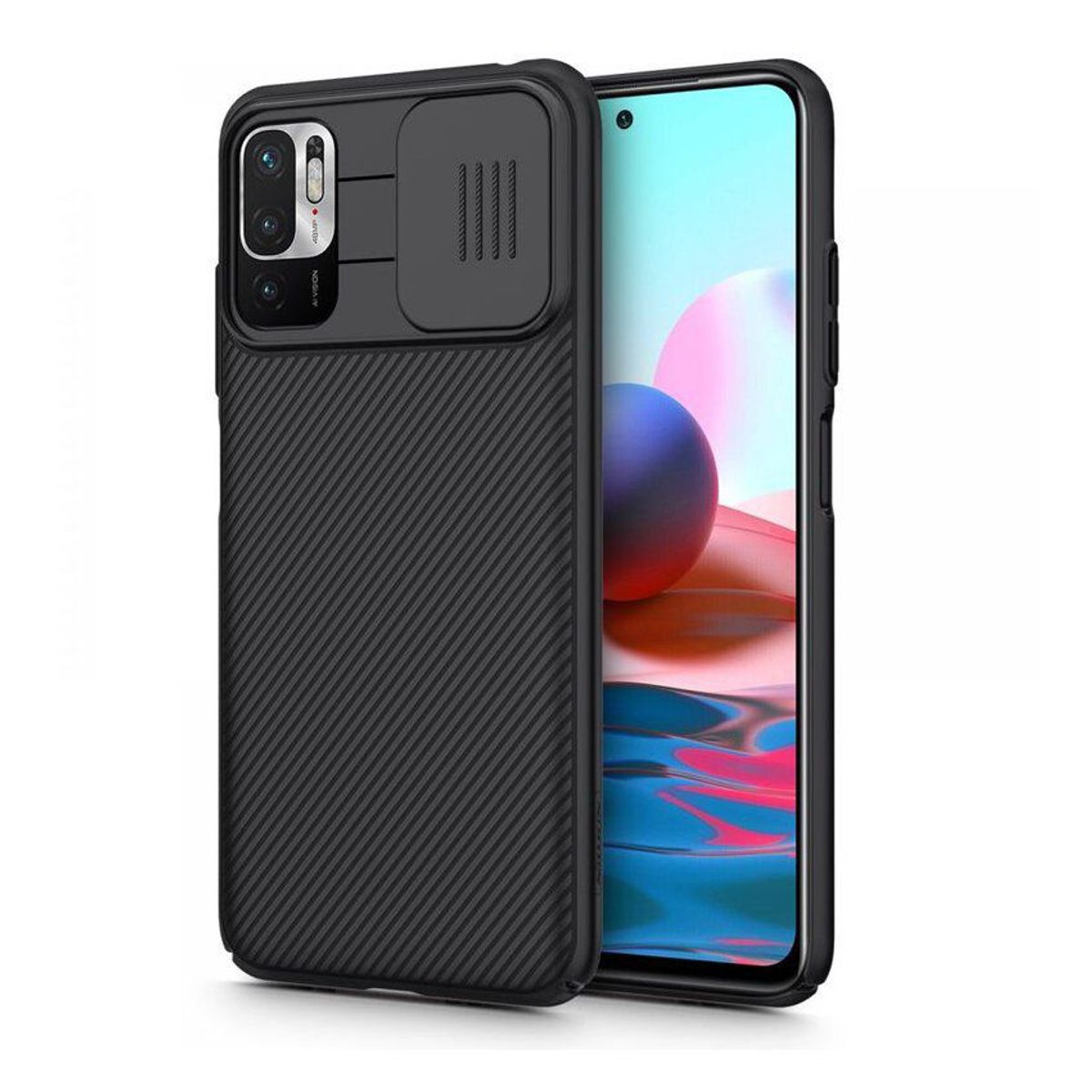 NILLKIN - Case nillkin camshield para xiaomi  poco m3 pro- negro