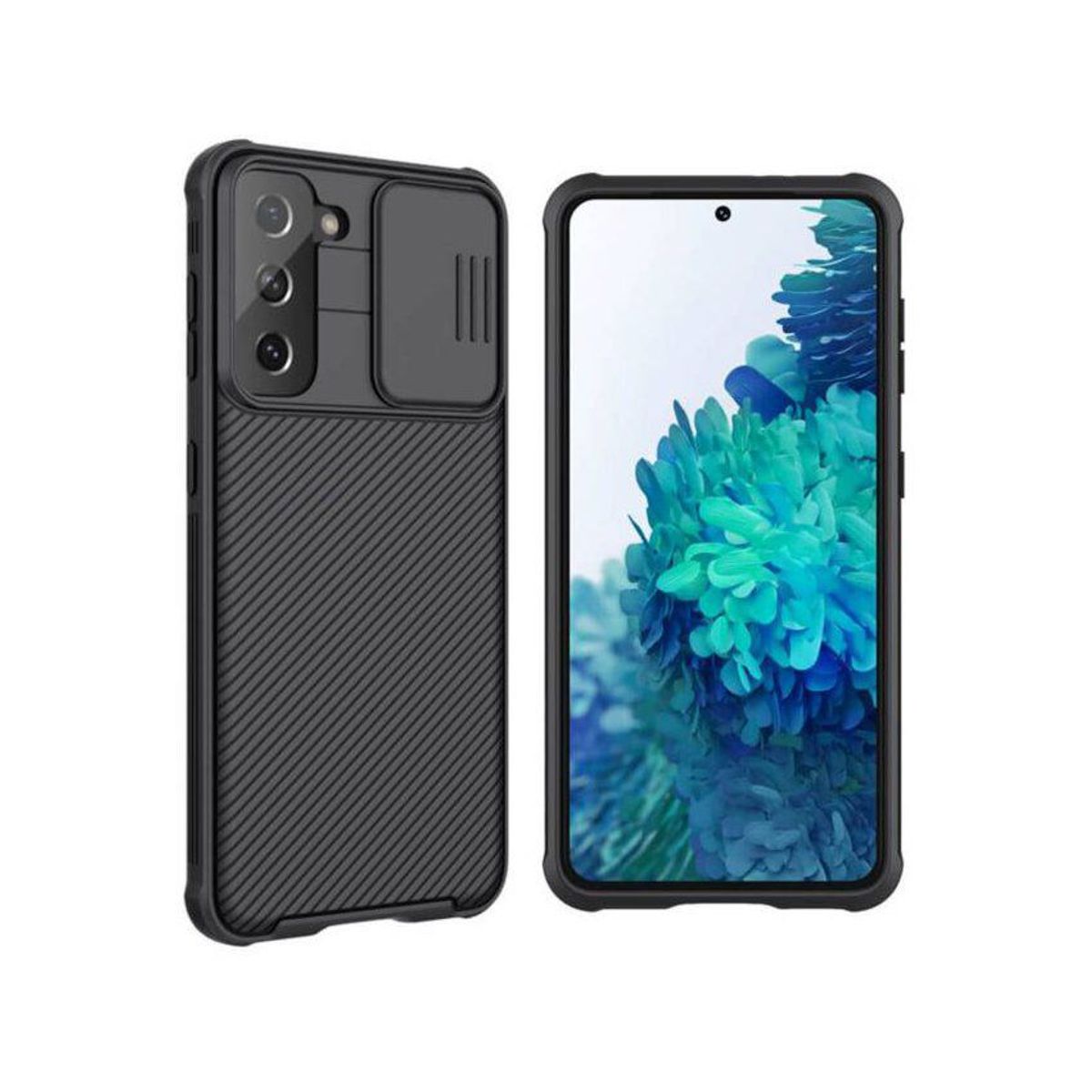 NILLKIN - Case nillkin camshield para samsung s21- negro