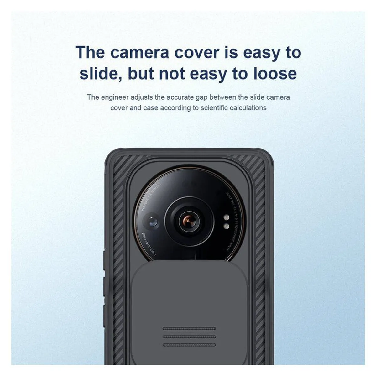 NILLKIN - Case nillkin camshield para xiaomi m12 s ultra - negro