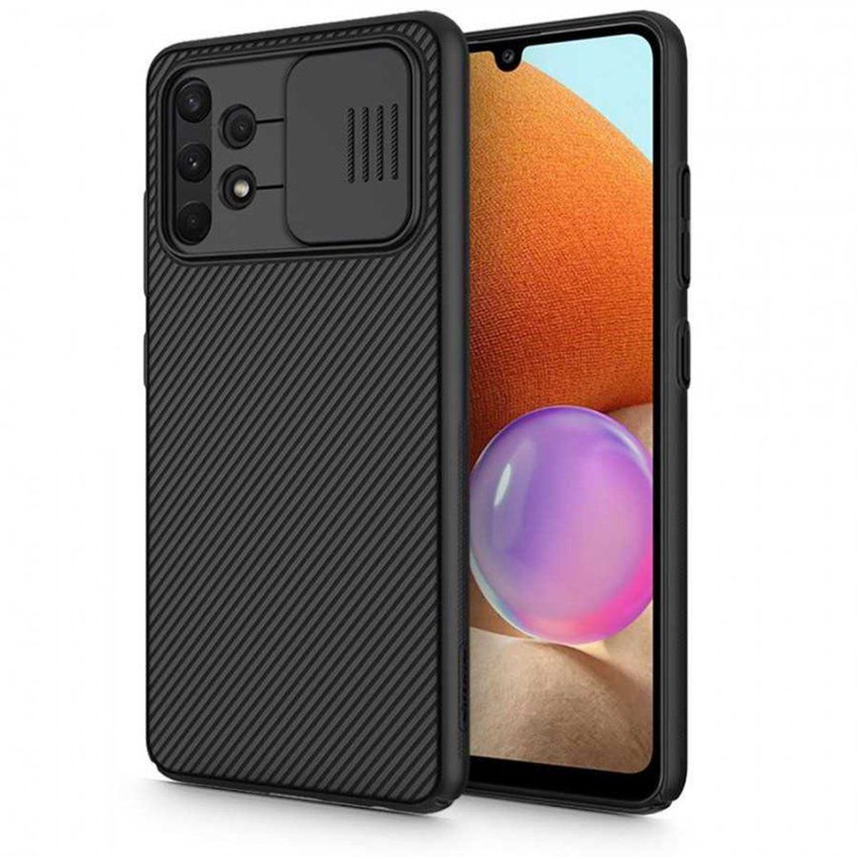 NILLKIN - Case nillkin camshield para samsung a32- negro