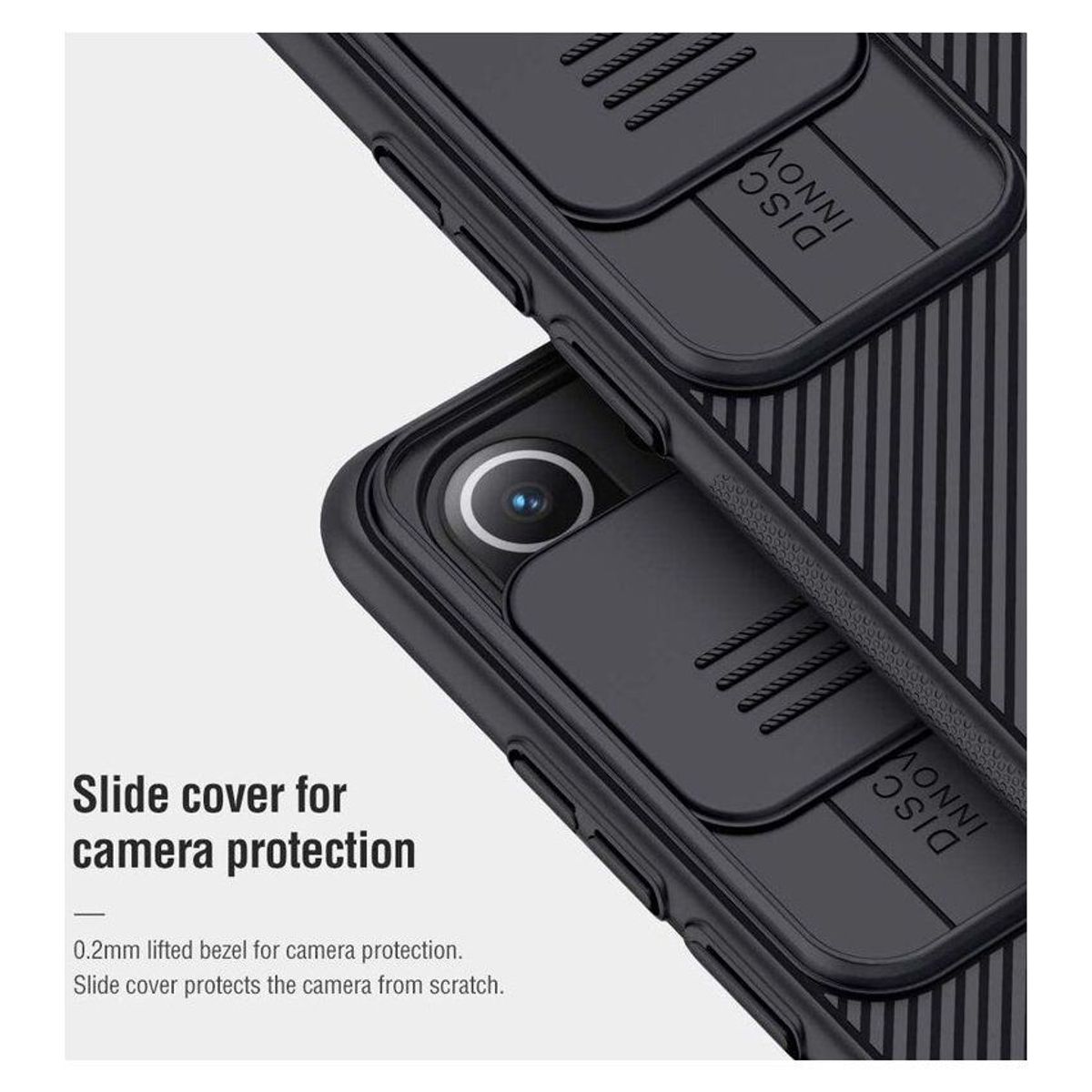 NILLKIN - Case nillkin camshield para xiaomi mi 11 lite - negro