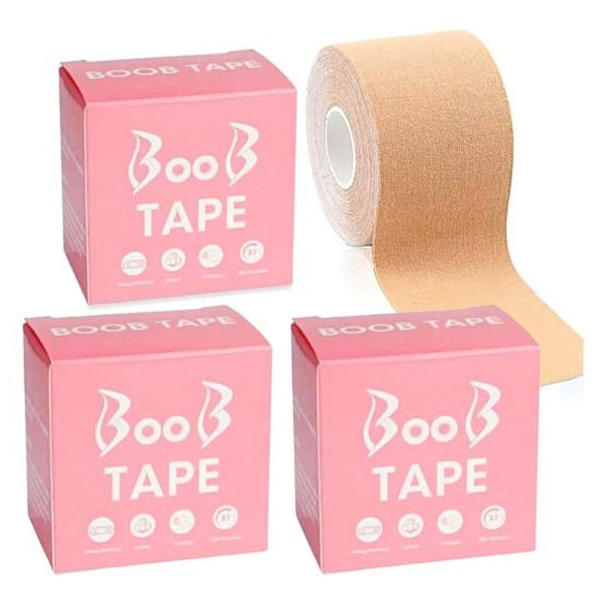 OEM - Adhesivo para la Piel Bob Tape 5cmx5m Cubre Pezon