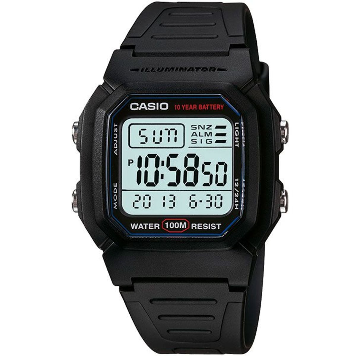 CASIO - Reloj Casio W-800H-1AV Hombre