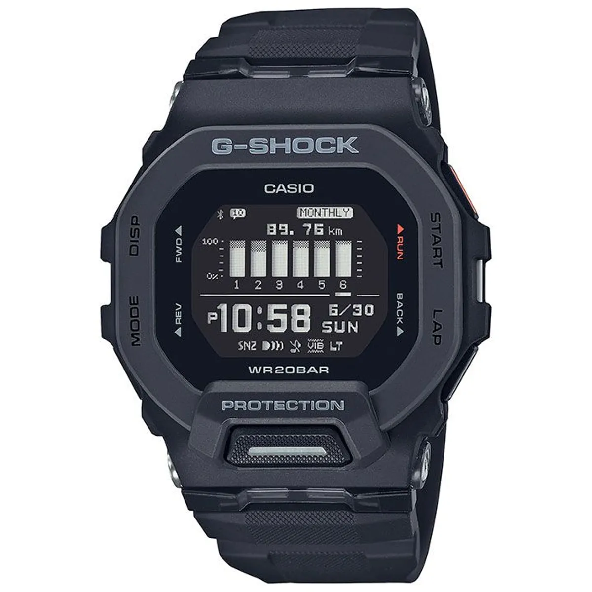 CASIO - Reloj Casio G-Shock Bluetooth GBD-200-1 Hombre