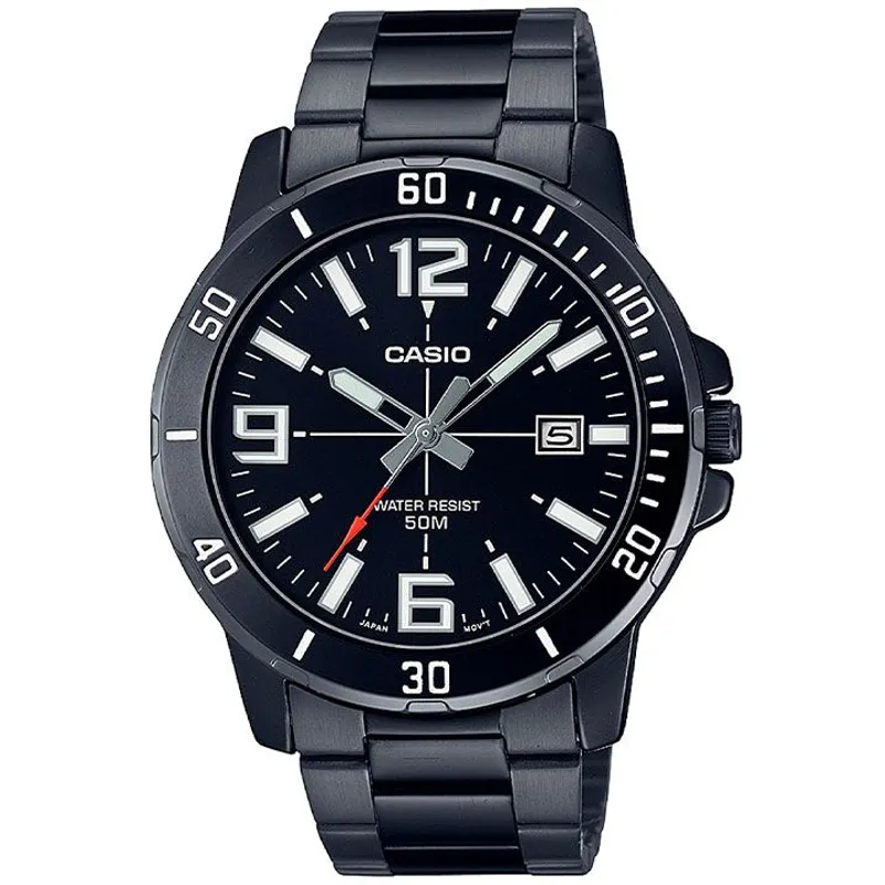 CASIO - Reloj Casio MTP-VD01B-1BV - Negro