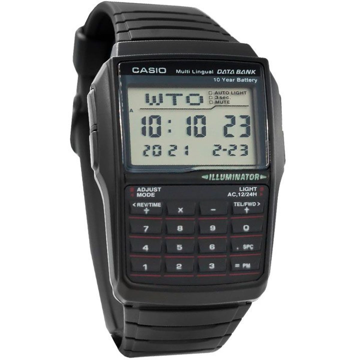 CASIO - Reloj Casio Data Bank DBC-32-1A Hombre