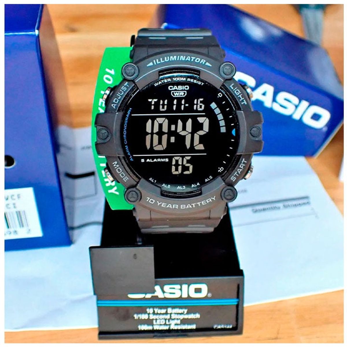 CASIO - Reloj Casio AE-1500WH-8BV Digital