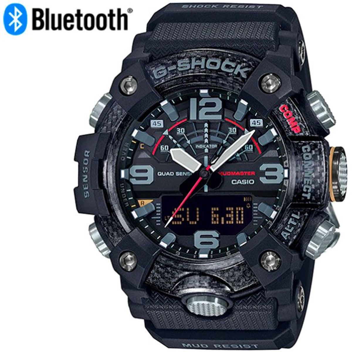 CASIO - Reloj Casio G-Shock Mudmaster Bluetooth GG-B100-1A - Negro