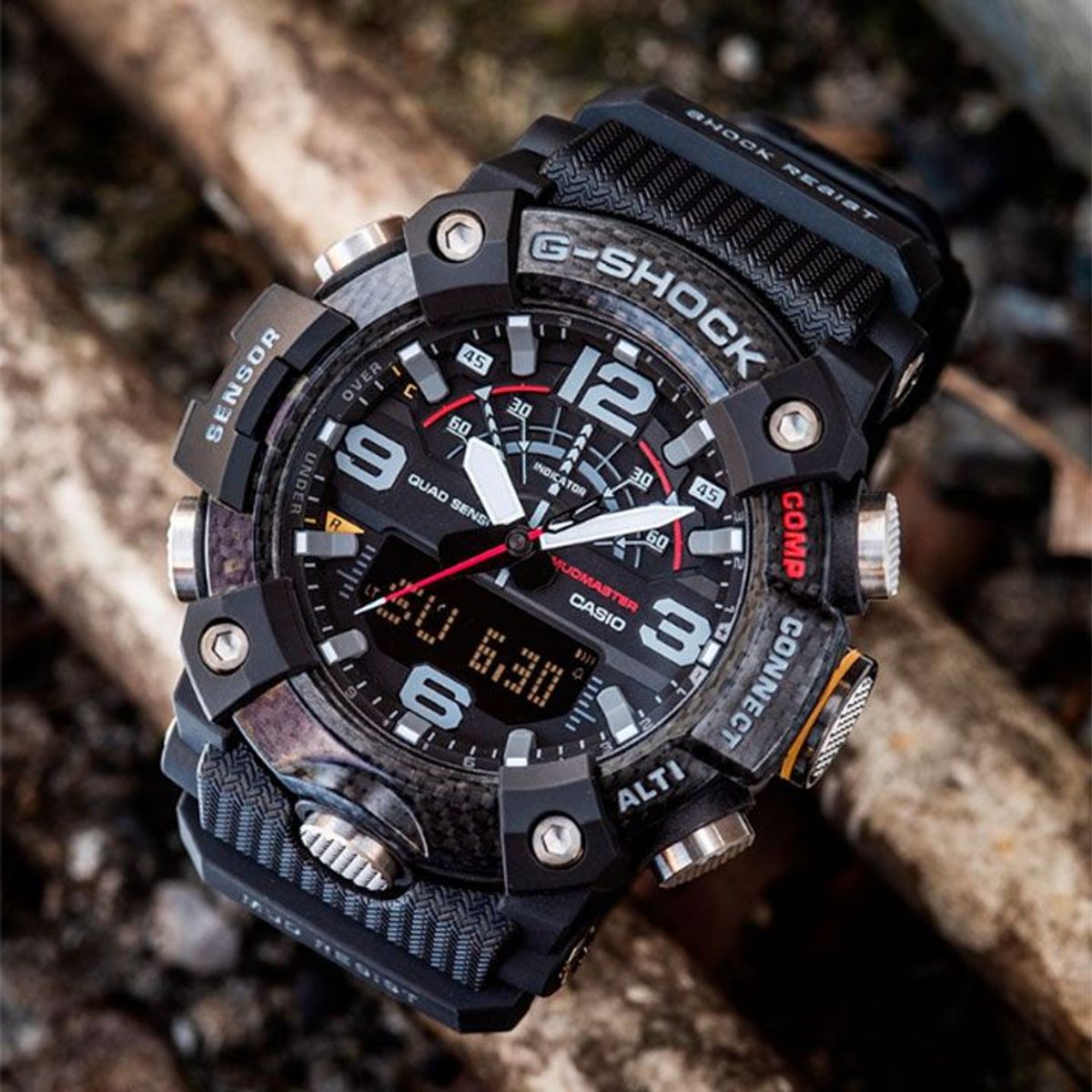 CASIO - Reloj Casio G-Shock Mudmaster Bluetooth GG-B100-1A - Negro