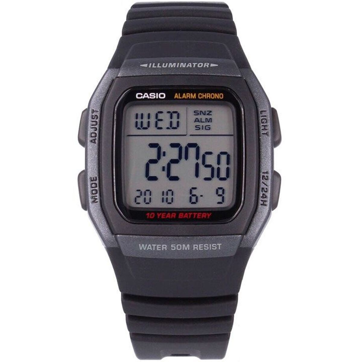 CASIO - Reloj Casio W-96H-1BV Hombre