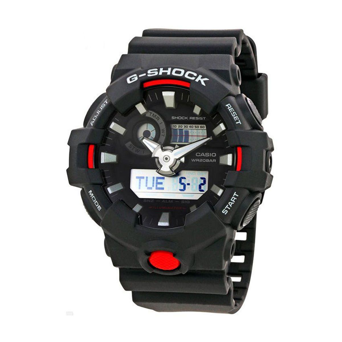 CASIO - Reloj Casio G-Shock GA-700-1A Hombre - Negro