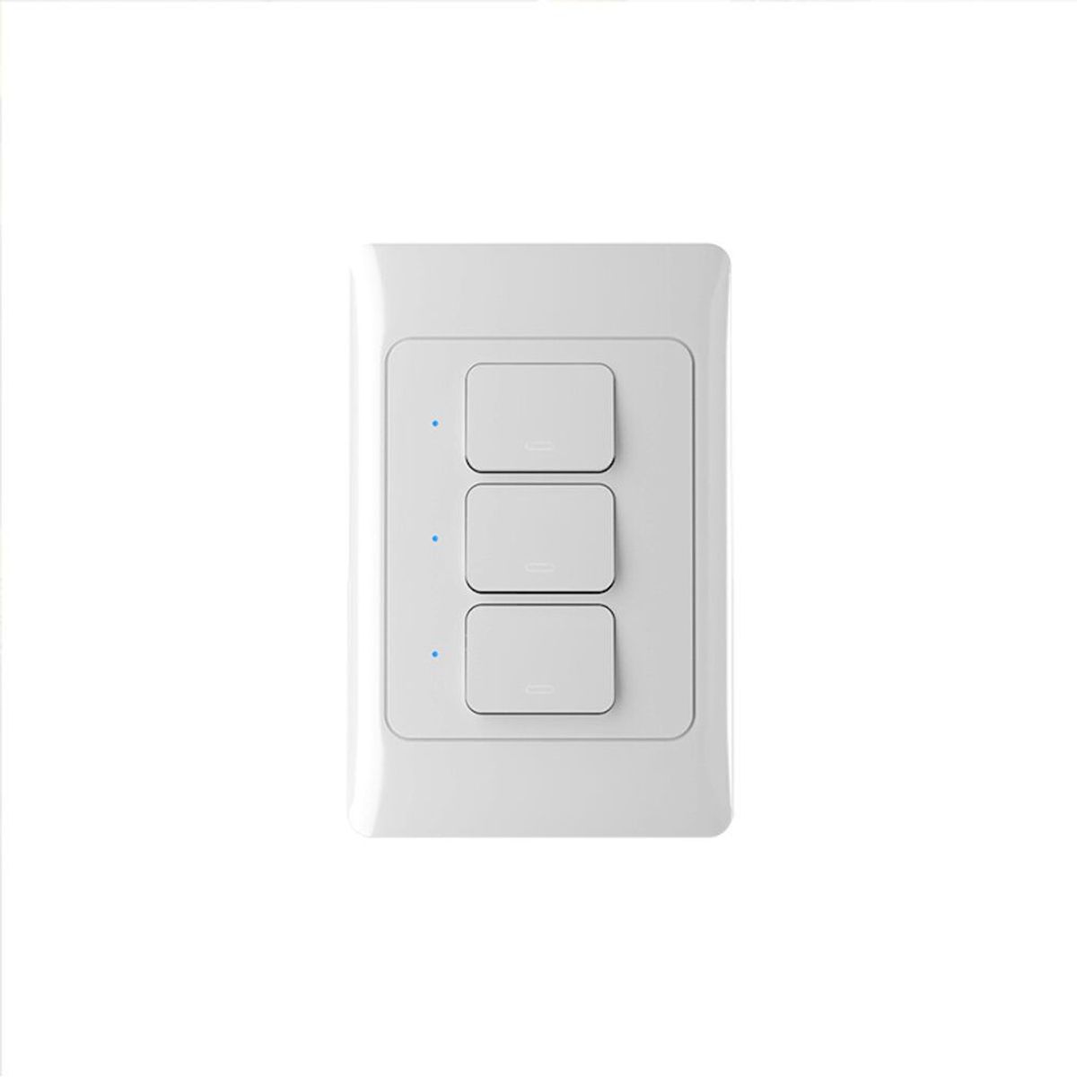 NEXXT SOLUTIONS - INTERRUPTOR DE LUZ 3 CIRCUITOS WI-FI INTELIGENTE NEXXT NHE-T100 BLANCO