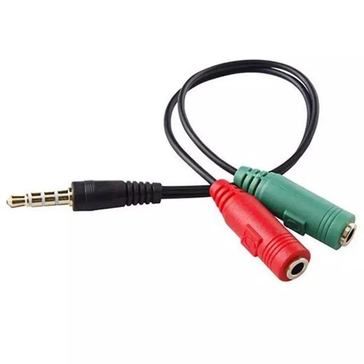 ANKAFA IMPORTACI?N - Adaptador Convertidor Splitter Audífonos Doble 3.5 mm a 1 Plug Laptop