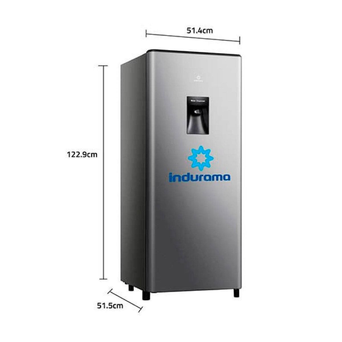 INDURAMA - Refrigeradora Indurama 177LT Auto Frost RI-289D Croma