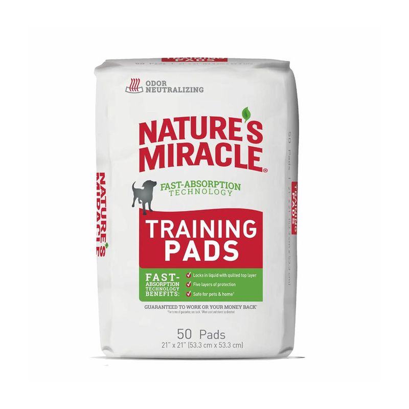 NATURE'S MIRACLE - Nature’s Miracle Almohadillas de Entrenamiento 50 und