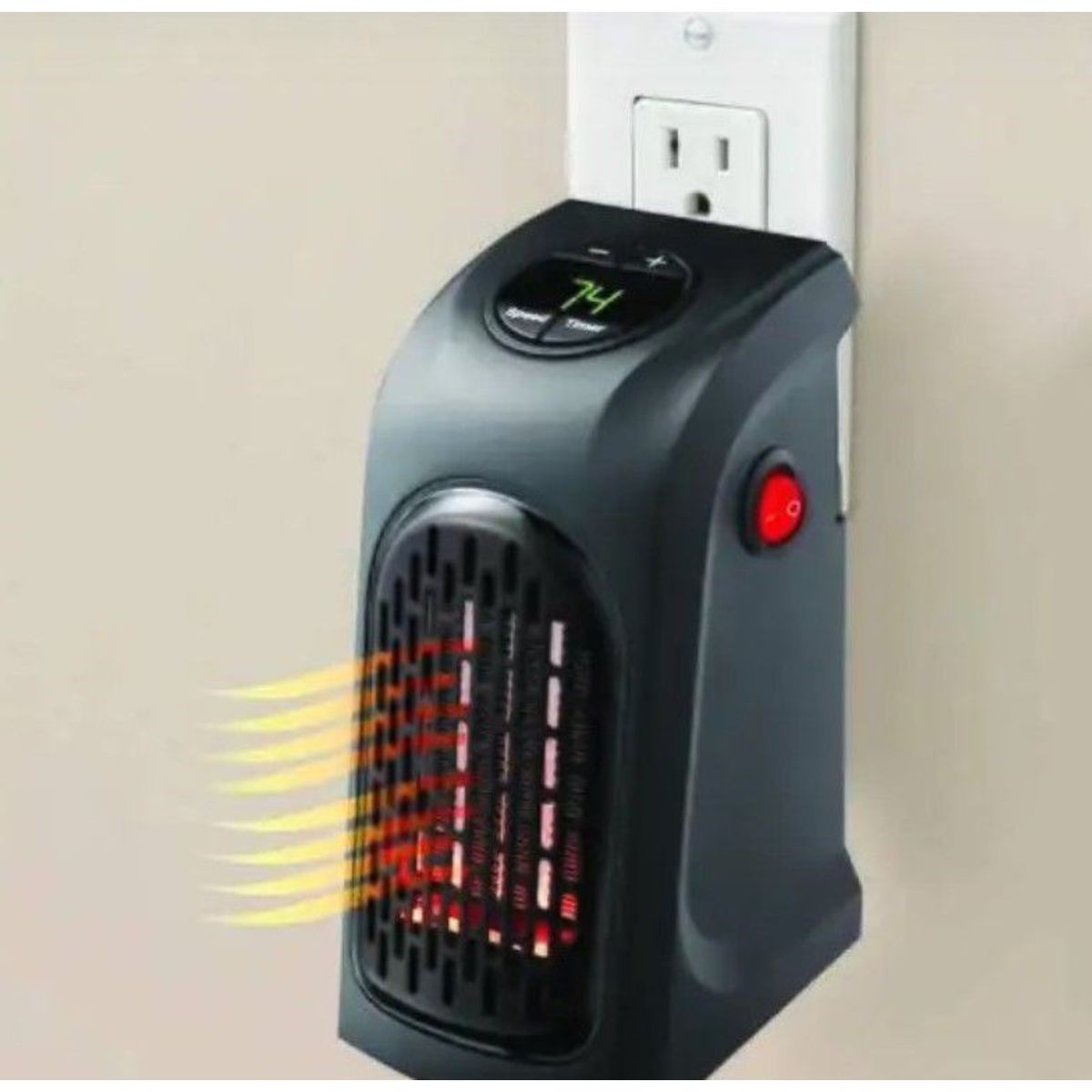 GENERICO - Calefactor portatil de pared digital