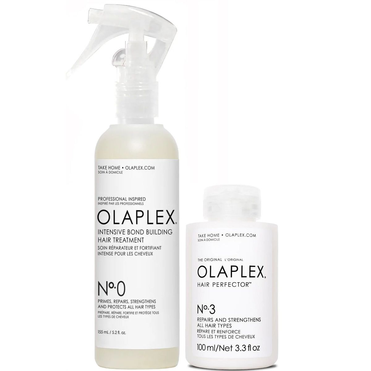 OLAPLEX - Olaplex N°0 + N°3 Tratamiento Reparador Intensivo