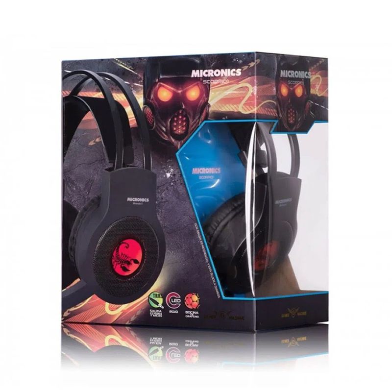 MICRONICS - Audifono  Gamer Micronics Scorpio 1