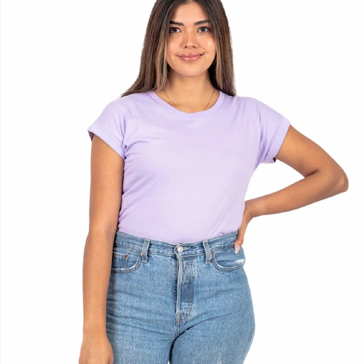 PYT - Polo Algodón Básico Manga Corta Mujer